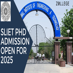 SLIET PhD Admission Open For 2025